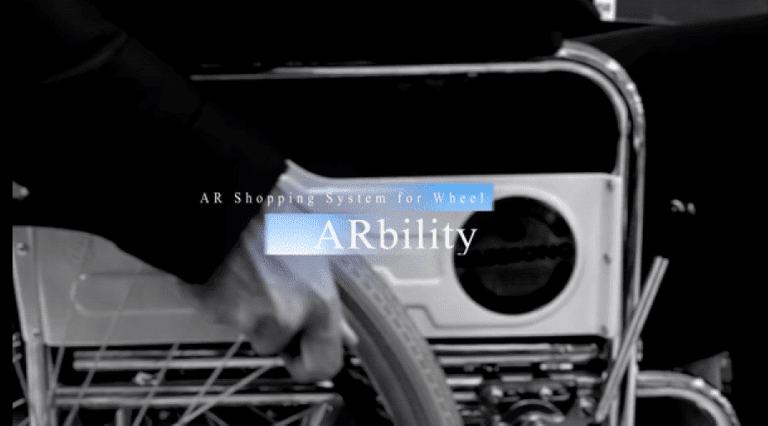 a screenshot of ARbility concept video